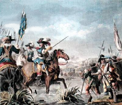 Bataille de Staffarda ou Staffarde par Jean Baptiste Morret